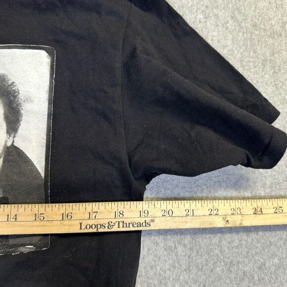 Rook Home Alone Mens Medium Wet Bandits Jail Mug Shots Graphic T Shirt Black - Picture 2 of 6